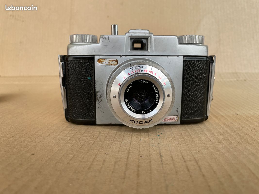 Kodak PONY FLASH avec Angenieux 45 mm f/3,5 et étui - Catawiki