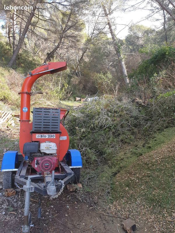 Je viens broyer vos branches directement dans votre jardin (image 1)