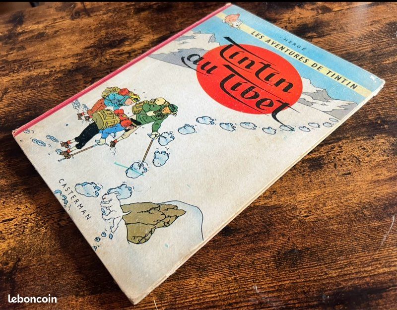 BD Tintin Au Tibet - Édition Originale Française De 1960 (B29) - État Correct Complet