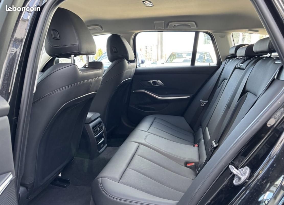 BMW Série 3 TOURING 330e 292 19KW / CAMÉRA 360° ATTACHE REMORQUE AFFICHAGE TETE HAUTE REGULATEUR ... (image 16)