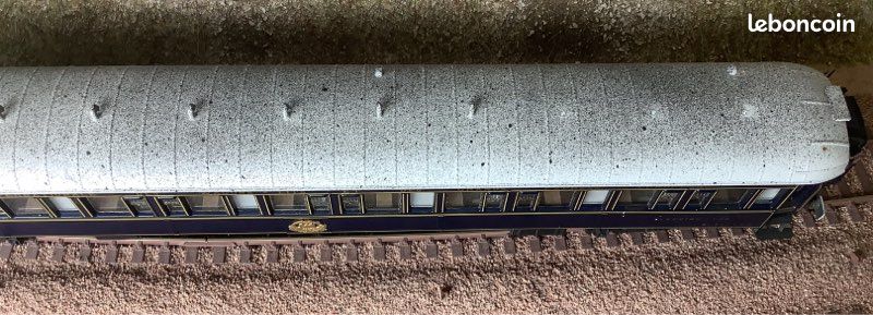 Voitures de voyageurs analogiques Rivarossi pour modélisme ferroviaire à l'échelle HO alimentation CC