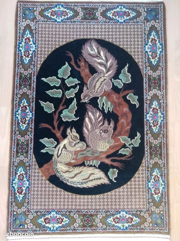 Tapis 100℅ laine fait main (image 3)