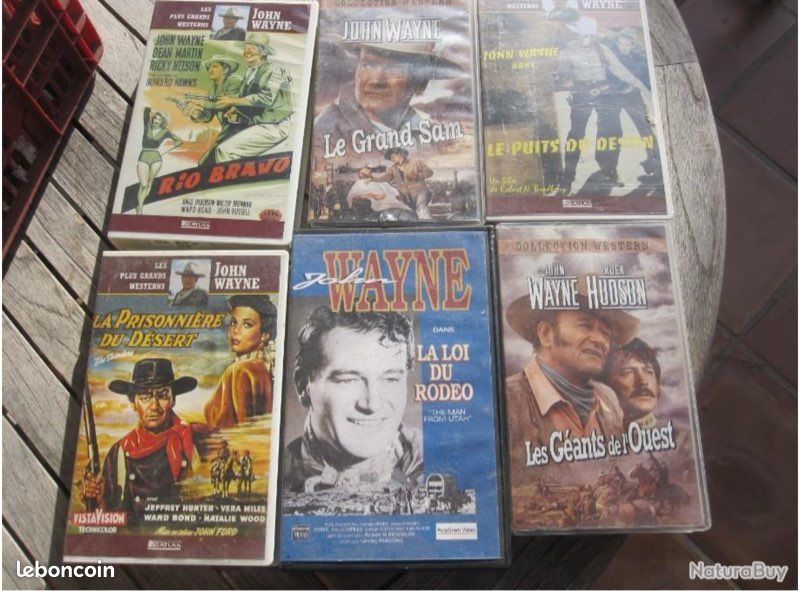 24 cassettes filmes John Wayne (image 2)