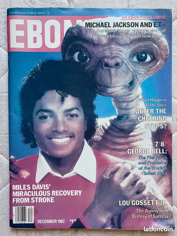 Michael Jackson Ebony Magazine 1982 (image 1)
