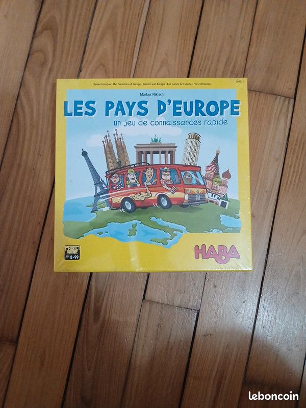 Jeu de société Haba - Les pays d'Europe (image 1)