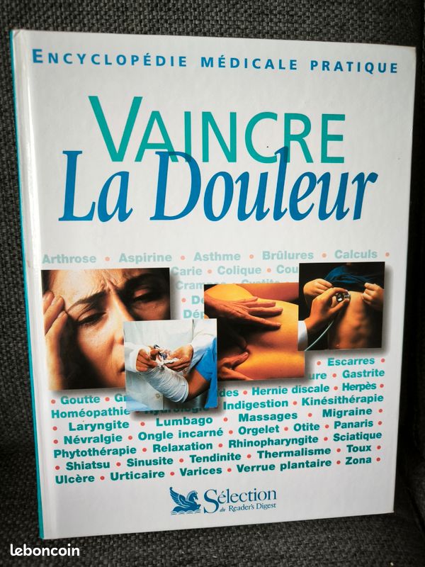 Livre, Vaincre la Douleur, encyclopédie médical pratique (image 1)