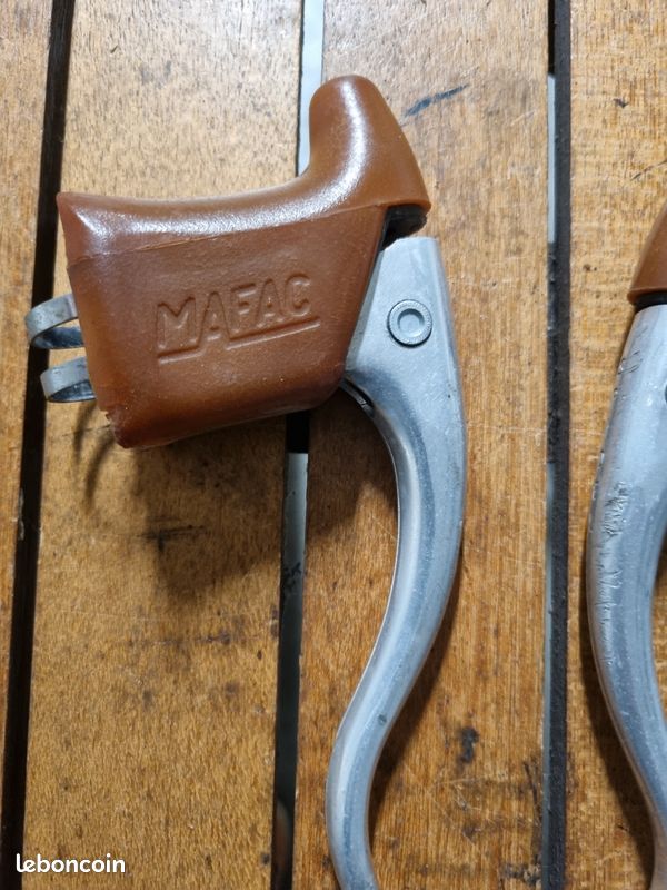 Paire De Poignées De Frein MAFAC Spidel - Pour Vélo Course - France