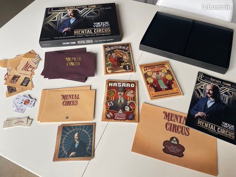 Escape game Mental Circus Viktor Vincent (image 3)