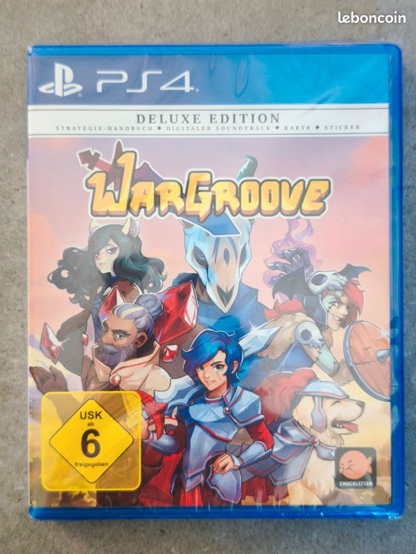 Jeu WarGroove Deluxe Edition - PS4 - Neuf Sous Blister Scellé