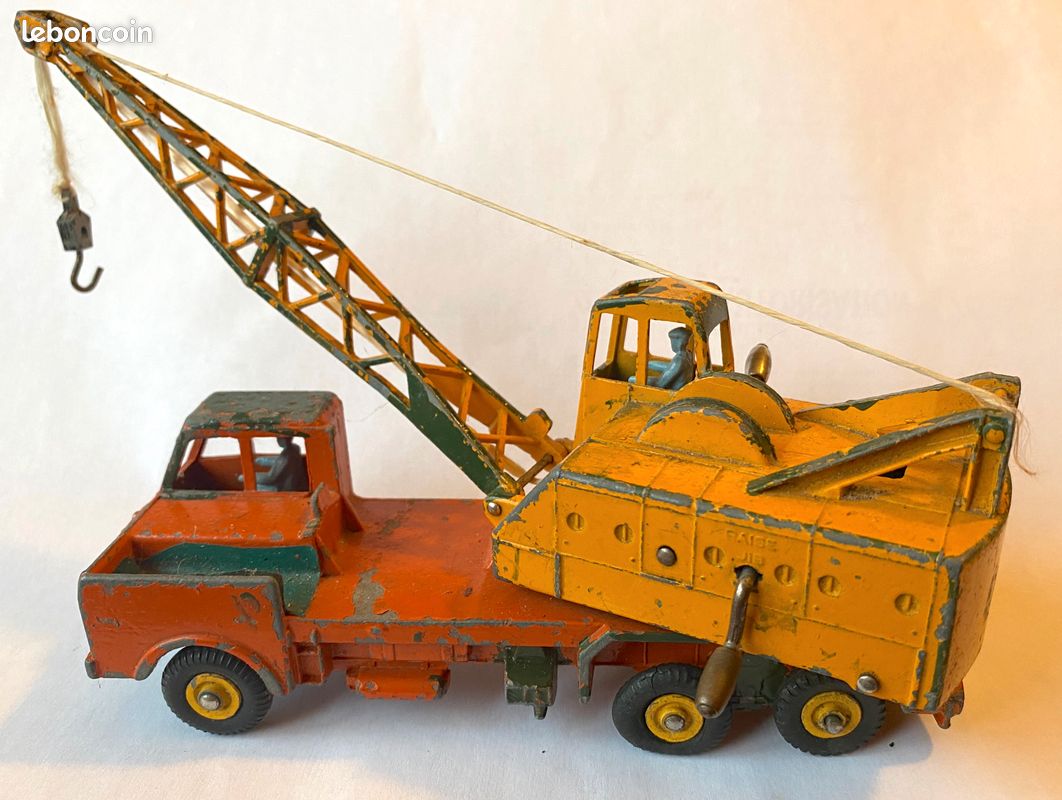 Dinky Toys GB N°972 - Camion Grue 20T Lorry Mounted Crane - Jaune - Boîte D'origine