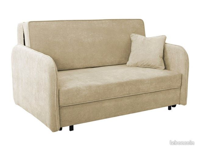 Canapé convertible Lirael III, Disponible, 85x145x98cm, Mobilier déjà assemblé (image 1)