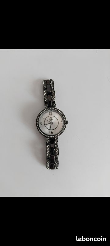 Montre grise et argentée CXL neuve (image 1)