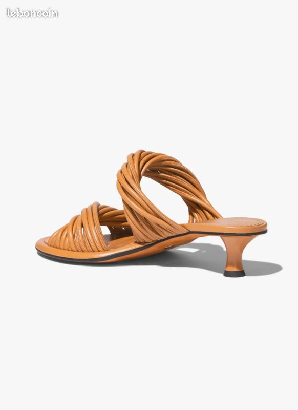 Proenza Schouler - Pipe Rolo Sandal, amber (image 8)