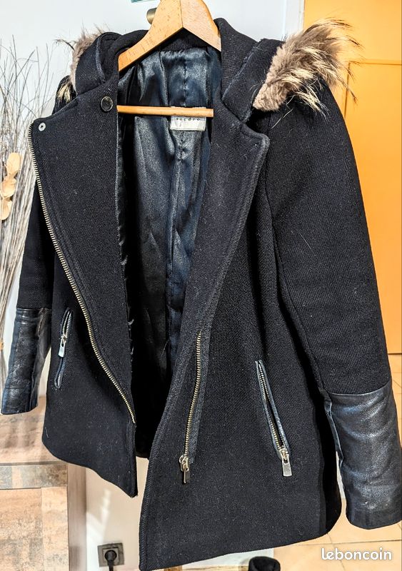 Manteau capuche SANDRO taille S ( 36) (image 4)