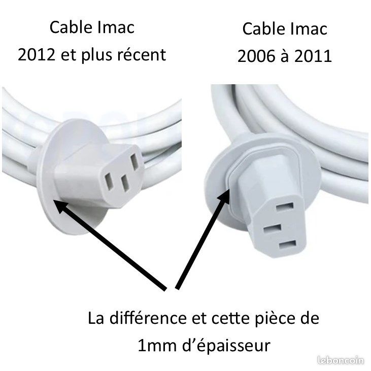Port D'alimentation AC Inlet Pour IMac 27 A1419 A2115 - AvenueMac, Reconditionné