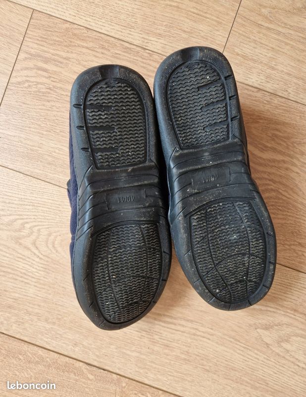 Chaussons homme T 40-41 (image 2)