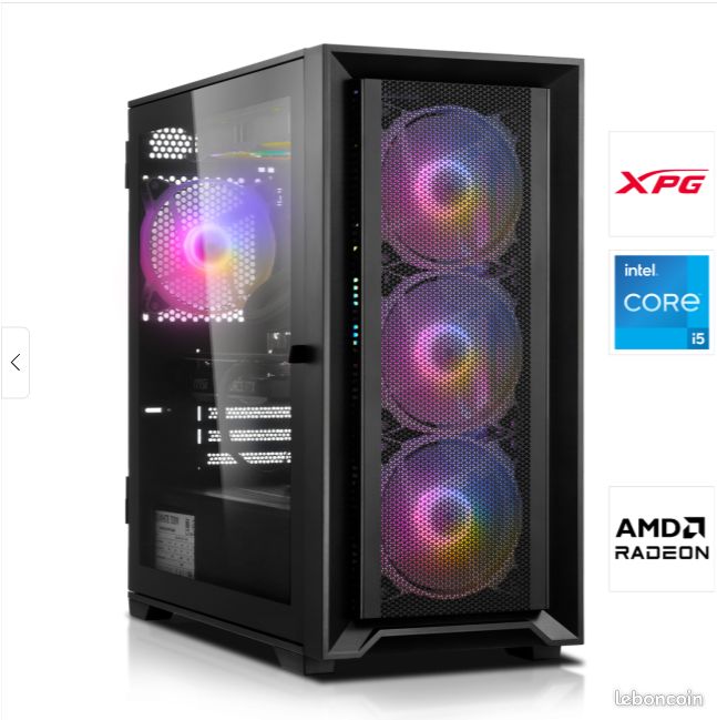 Vend Unité Centrale Gaming Performante – Parfaite pour Gamers et Créateurs de Contenu (image 2)