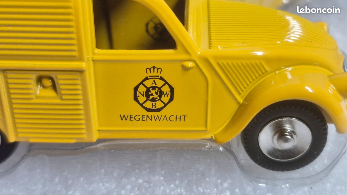 Dinky Toys 560 - Citroën 2CV Fourgonnette Poste Jaune - Échelle 1:43 (Atlas)