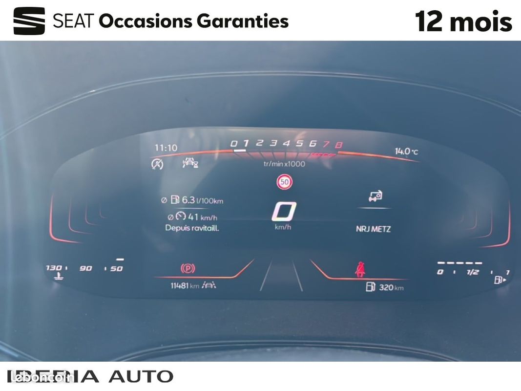 SEAT Arona 1.0 TSI 95 ch Start/Stop BVM5 Edition (image 10)