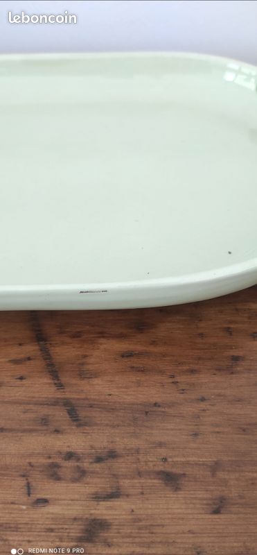 Plat de service Barbotine Poireaux (image 7)