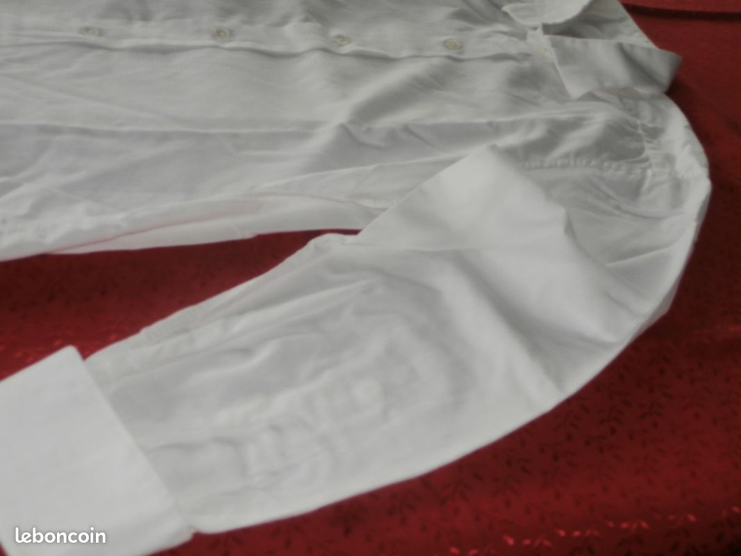 Chemise homme blanche taille: L (image 3)