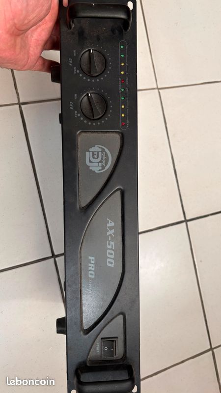 🔊 Amplificateur sono MY DEEJAY AX-500 (image 1)