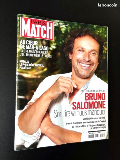 PARIS-MATCH 4012 (2026) - Bruno Salomone - Yslaire - Rocky - Rosalia - Gilbert Montagné ... (image 1)