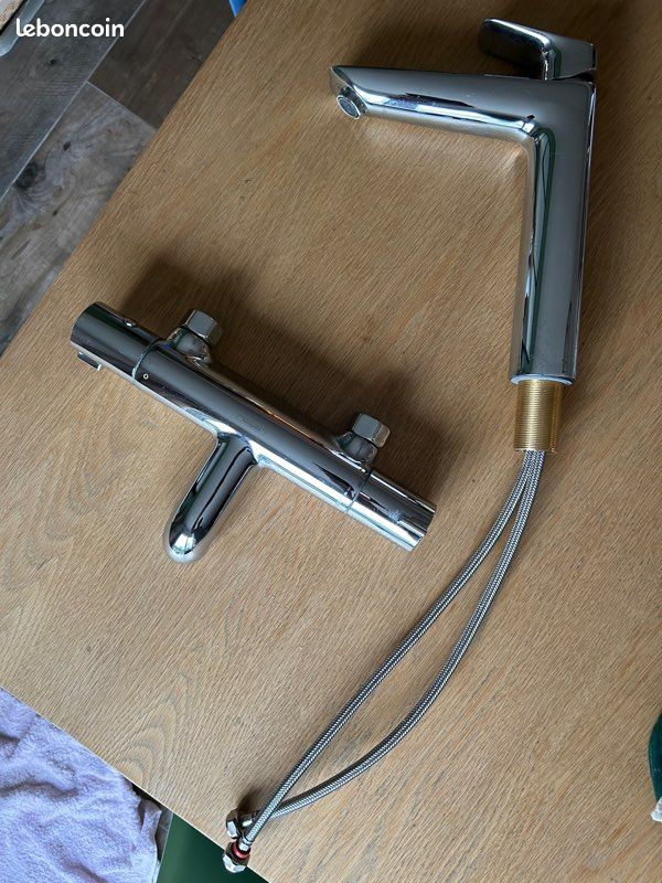 Mitigeur thermostatique et mitigeur mécanique hansgrohe (image 1)