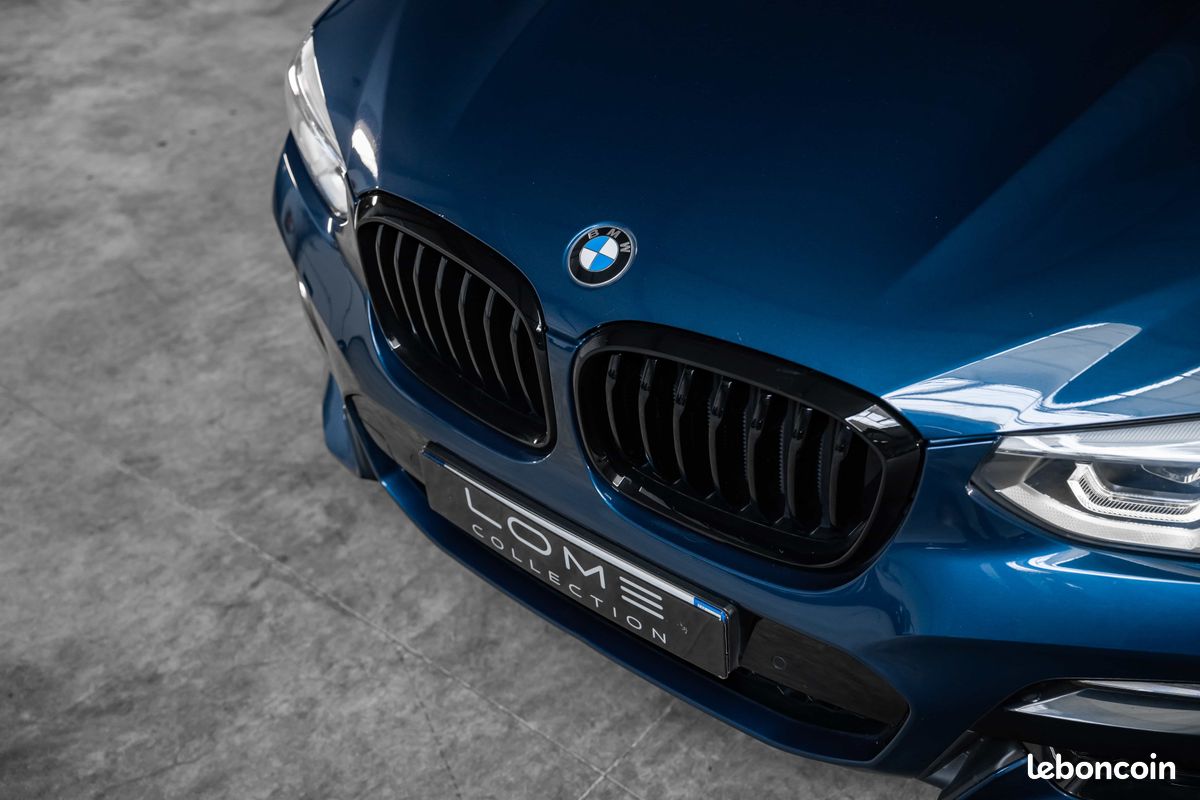 BMW X3 (G01) xDrive 20d 190 CH - Pack M Sport - Phytonic Blau - Cuir Cognac - Toit Ouvrant - Audio Hi-Fi - Feux Arrière LCI - Carnet & Suivi Complet BMW (image 7)