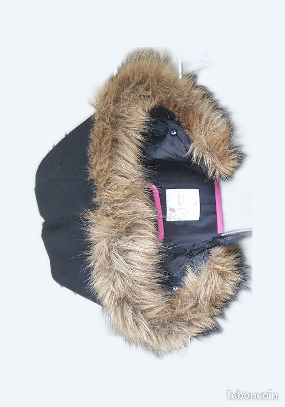 Manteau noir court (image 4)