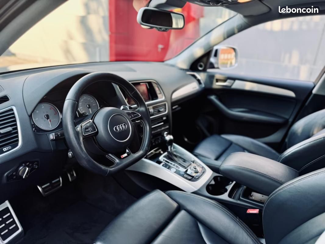 Audi SQ5 3.0 TDI Tiptronic Quattro 313ch - Toit ouvrant Carplay Pneus toutes saisons Révision com... (image 8)