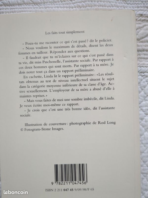 Les faits tout simplement. Brock Cole (image 2)