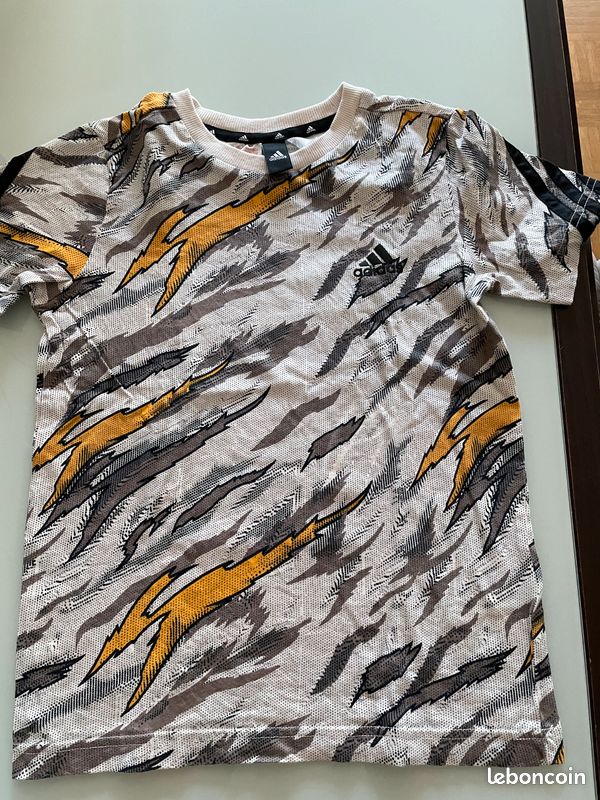 Tee-shirt ADIDAS enfant 9/10ans (image 1)