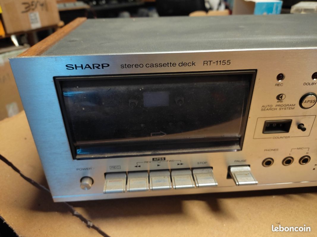 Sharp - GF 454 Lecteur portable de cassettes