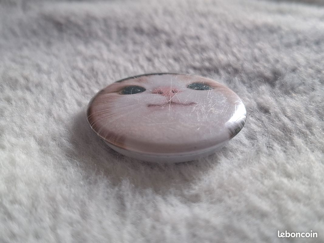 Un pin / badge avec un chatonđŸ (image 2)