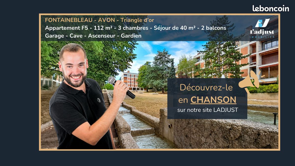 Appartement 5 pièces 112 m² · à Avon · 112 m² · 400 000 €