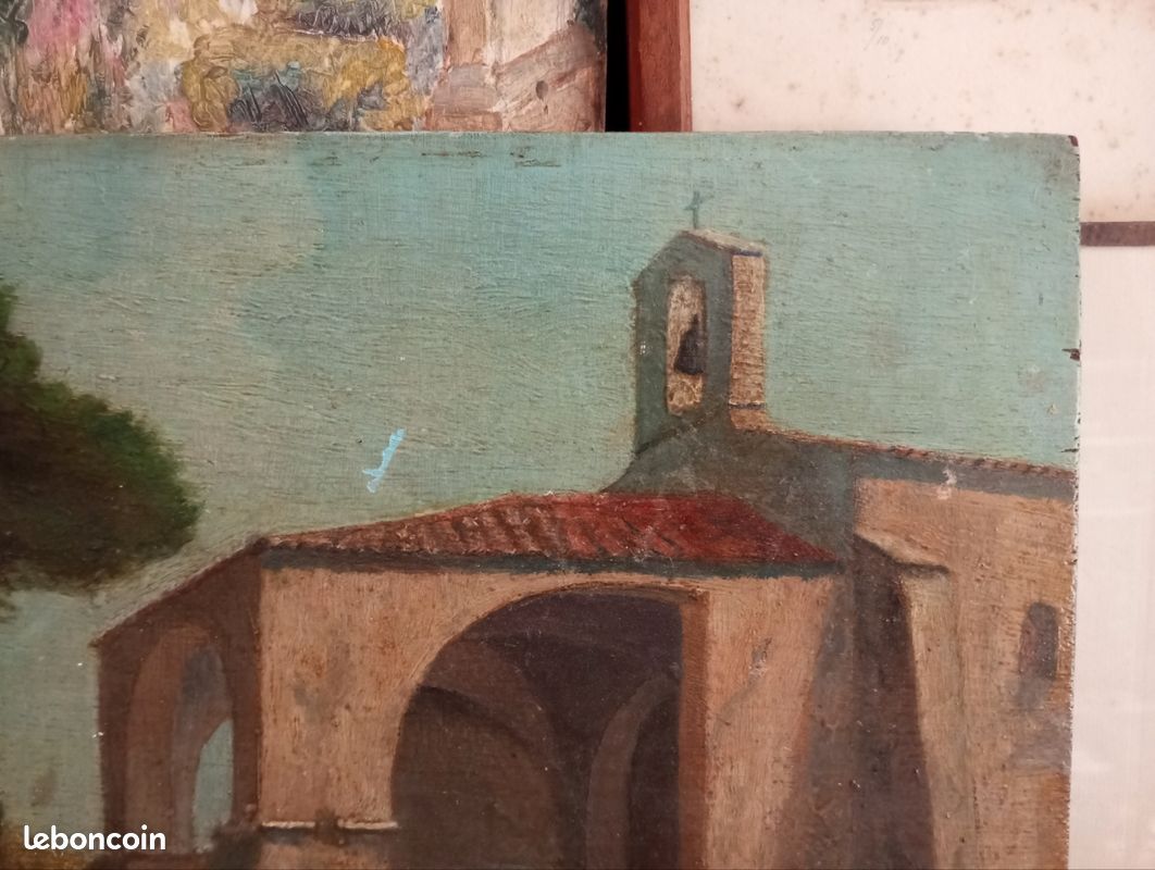 🌸ART Tableau sur bois (image 6)