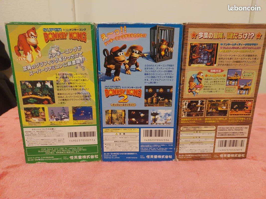 Super Donkey Kong 3 - Version Japonaise Pour Super Famicom (SNES) - Très Bon État