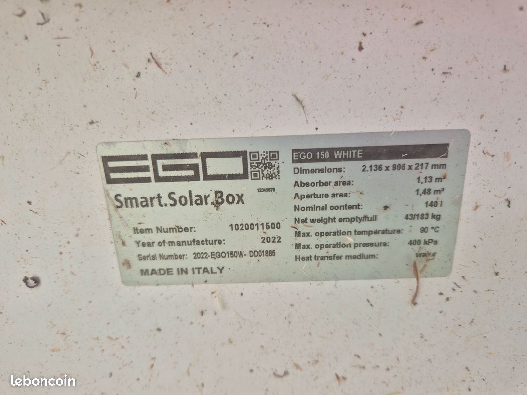 Chauffe eau solaire (image 1)