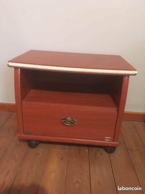 Ensemble lit armoire chevet (image 2)