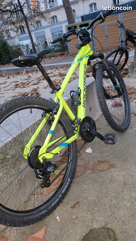 Vtt rockrider btwin vert fluo Vélos