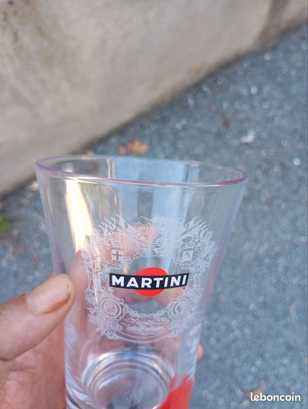 Lot de 14 verres publicitaires Martini vintage rétro (image 7)