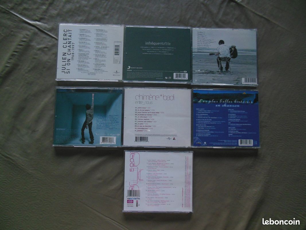 CD Bénabar, Grégoire, Julien Clerc, Willem... (image 2)