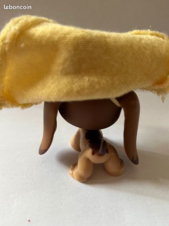 Littlest Pet Shop LPS – Chien Basset Hound #665 Hasbro – Figurine Collection Animaux