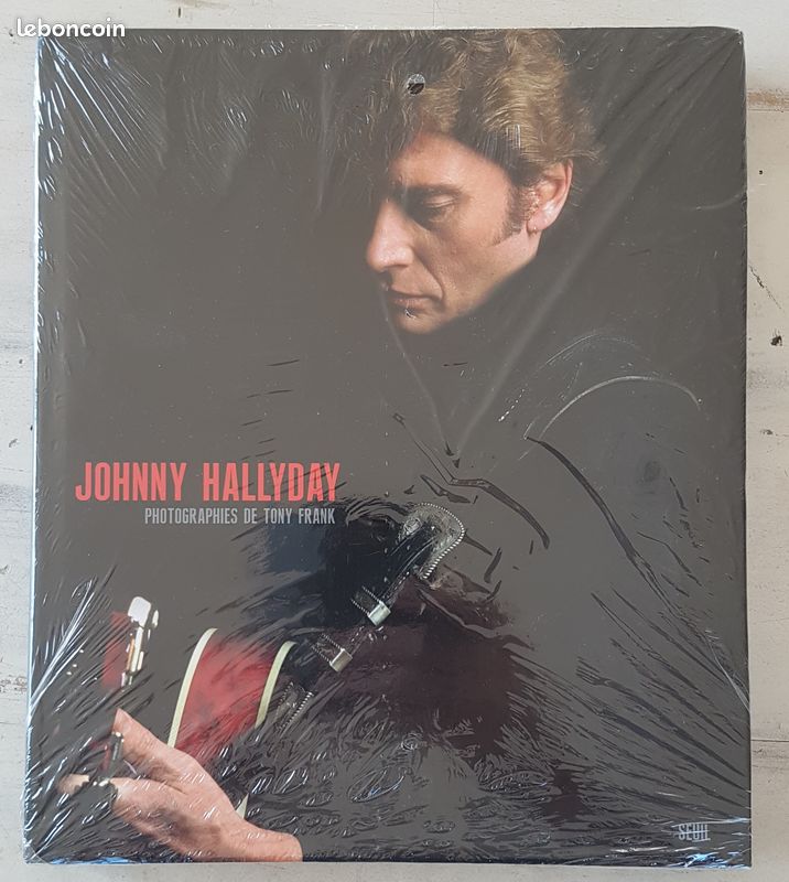 Livre "Johnny Hallyday photographies de Tony Frank" (image 1)