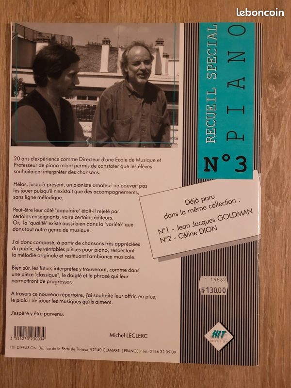 Recueil special piano n °3 Maxime Le Forestier (image 2)