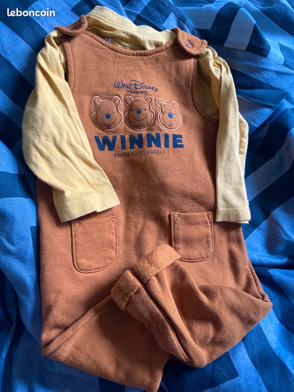 Ensemble Winnie 12 mois 74cm (image 1)
