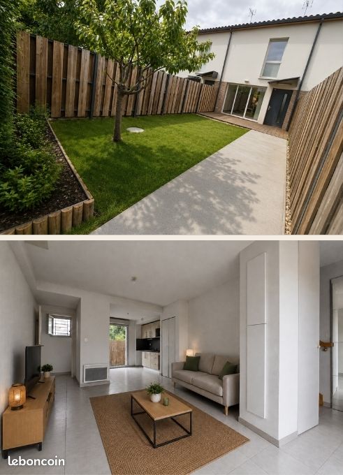 Maison 3 pièces 62 m² · à Villeneuve-Tolosane · 62 m² · 208 000 €