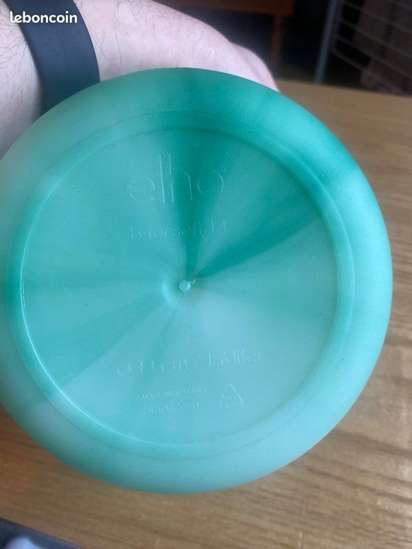 Lot 2 cache pot Vert et Bleu (image 2)