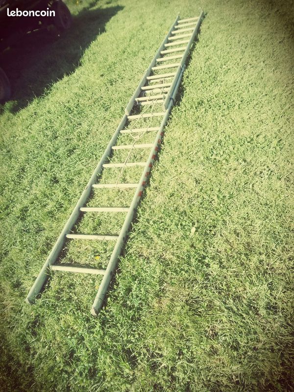 Échelle 3pans 3m (7.5m d'échelos, hauteur de travail 9m) (image 1)